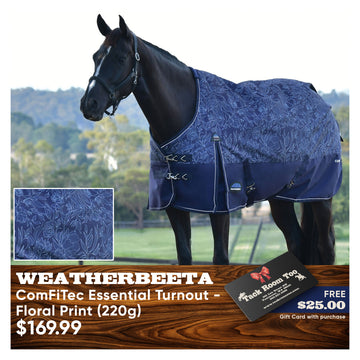 **Coming 12/1** WeatherBeeta ComFiTec Essential Turnout - Floral Print (220g)